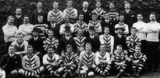 The 1905 NAFC team.
