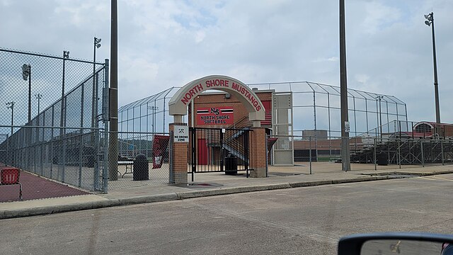 Entryway to softball field