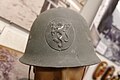 Norwegian Army steel helmet M31 (Lofoten Krigsminnemuseum)