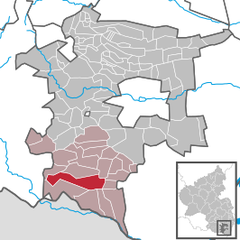 Kaart van Oberotterbach