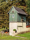 Pigeon tower of a four-sided courtyard