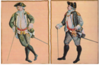 Ordinance troops from colonial Brazil, 18th century.