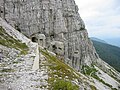 Bunkeranlage am Kreuzbergpass in Comelico Superiore