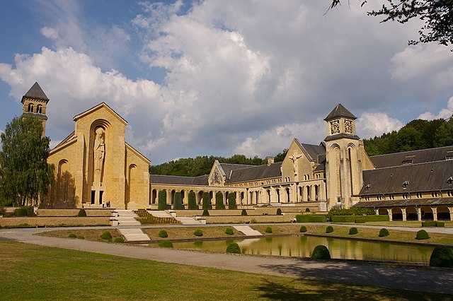 Orval Abbey in Belgium