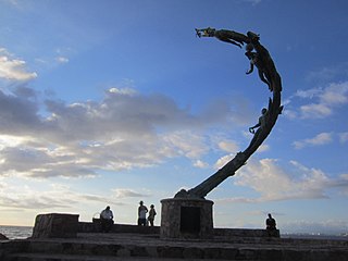 <i>Millennium</i> (sculpture) 2001 sculpture in Puerto Vallarta, Mexico