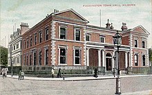 The former Paddington Town Hall Paddington Town Hall, Kilburn.jpg