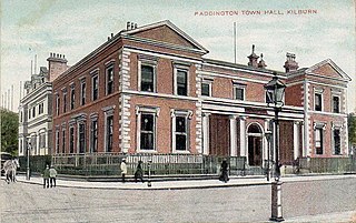 Paddington Town Hall, London Municipal Building in England