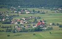 Widok na kościół parafialny