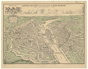 План города Парижа (1630 г.)