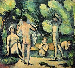 Paul Cézanne, Bathers, 1879