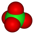 The perchlorate ion