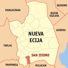 Kaart van San Isidro