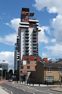 Phoenix Heights Residential tower block in Tower Hamlets, London