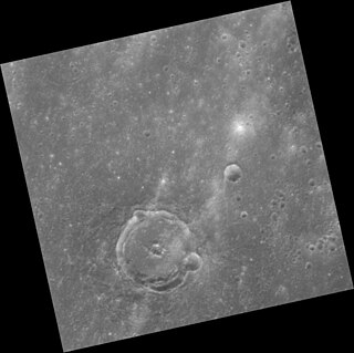 <span class="mw-page-title-main">Piazzolla (crater)</span> Crater on Mercury