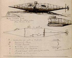 illustration de Pioneer (sous-marin confédéré)