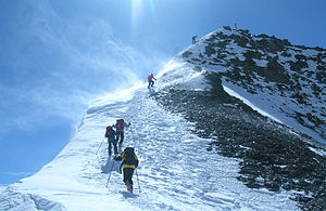 The summit structure of the K2