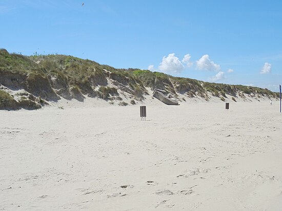 Une plage de Normandie.