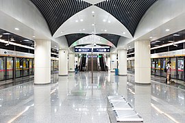 Xihuangcun station of Line 6