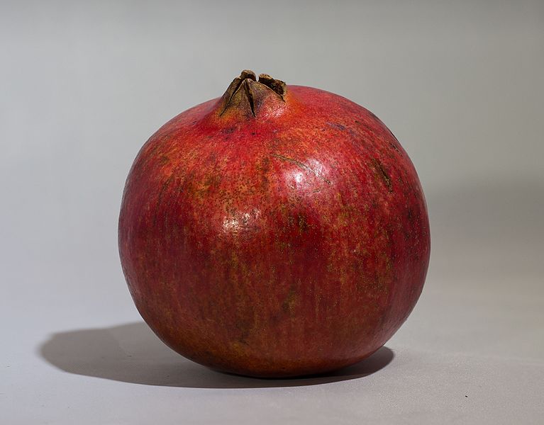 File:Pomegranate on white.jpg