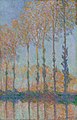 『エプト河岸のポプラ並木』1891年。油彩、キャンバス、100.3 × 65.2 cm。フィラデルフィア美術館[236]（W1298）。