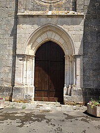 Portail de l'église.