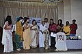 Prof.K.B. Unnithan lights the lamp of D.F.M.F Trust inauguration