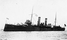 Protected cruiser HMS Andromache - IWM Q 75430.jpg