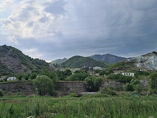 Qamışlı Place in Kalbajar, Azerbaijan