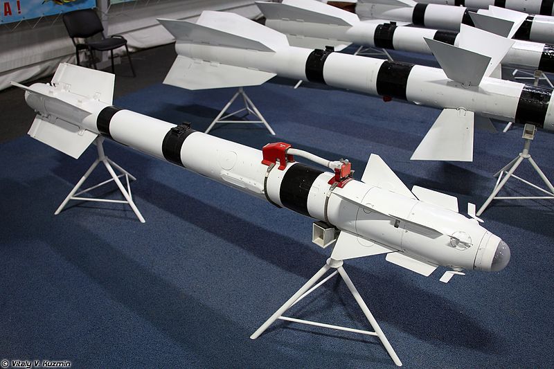 File:R-73 short-range air-to-air missile in Park Patriot 01.jpg