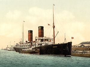 RMS Kampania, ok. godz.  1895