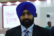 Powerlifter Rajinder Singh Rahelu at New Delhi World Book Fair 2019