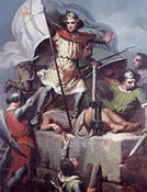 Ramón Berenguer III en el castillo de Foix