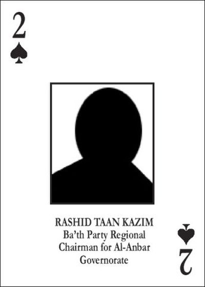 Rashid Taan Kazim playing card