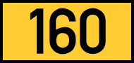 File:Reichsstraße 160 number.svg