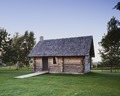 Replica van 'Het kleine huis in het grote bos', Pepin, Wisconsin