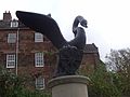 River Severn, Worcester - Swan sculpture (6379191835).jpg
