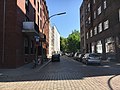 Rosenallee, Blick von der Einmündung zur Repsoldstraße