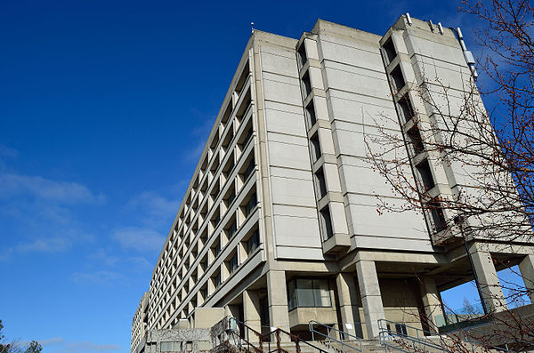 The southernmost Ross Building Tower, also known as South Ross