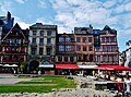 * Nomination: Old Market Square, Rouen, Department of Seine-Maritime, Region of Normandy (former Upper Normandy), France --Zairon 16:09, 16 May 2020 (UTC) * Review Please correct perspective errors. --Ermell 19:06, 16 May 2020 (UTC)