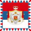 Royal Standard of HM, the King Nikola I of Montenegro.svg