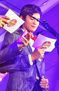 Ruru Madrid at the Candy Style Awards ceremony held in May 2013