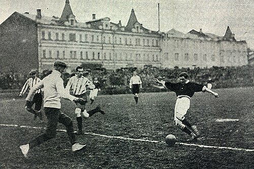 Первый российский футбол. Сборная Российской империи по футболу 1912. Сборная России по футболу 1912 год. 1912 Год футбол в Российской империи.