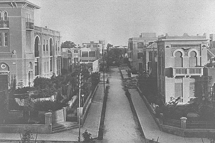 Shadal Street in 1926