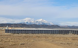 San Isabel Solar Energy Center Photovoltaic power station in Colorado