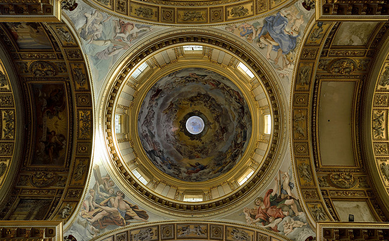 File:Sant'Andrea della Valle (Roma) - Dome.jpg