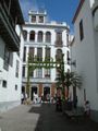 Callejón de Blas Simón. Arco de la Romería de Bajada del Trono.