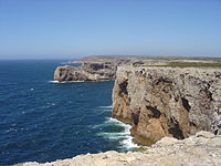 North shore of Cape St. Vincent as seen from the lighthouse