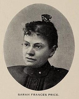 Sarah Frances Price American botanist, scientific illustrator and author (1849-1903)