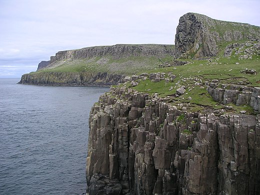 Kliffen nabij Point Neist