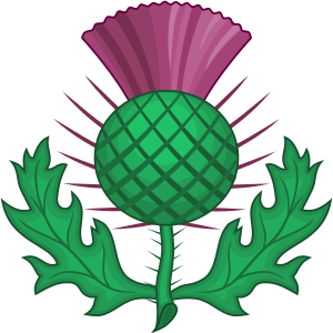 Scottish Thistle (Heraldry).svg
